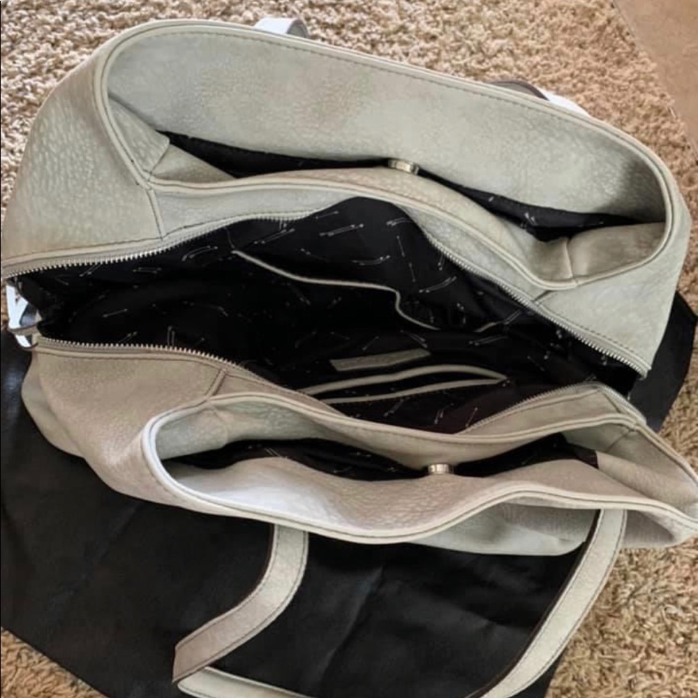 Free People gray shoulder bag tote